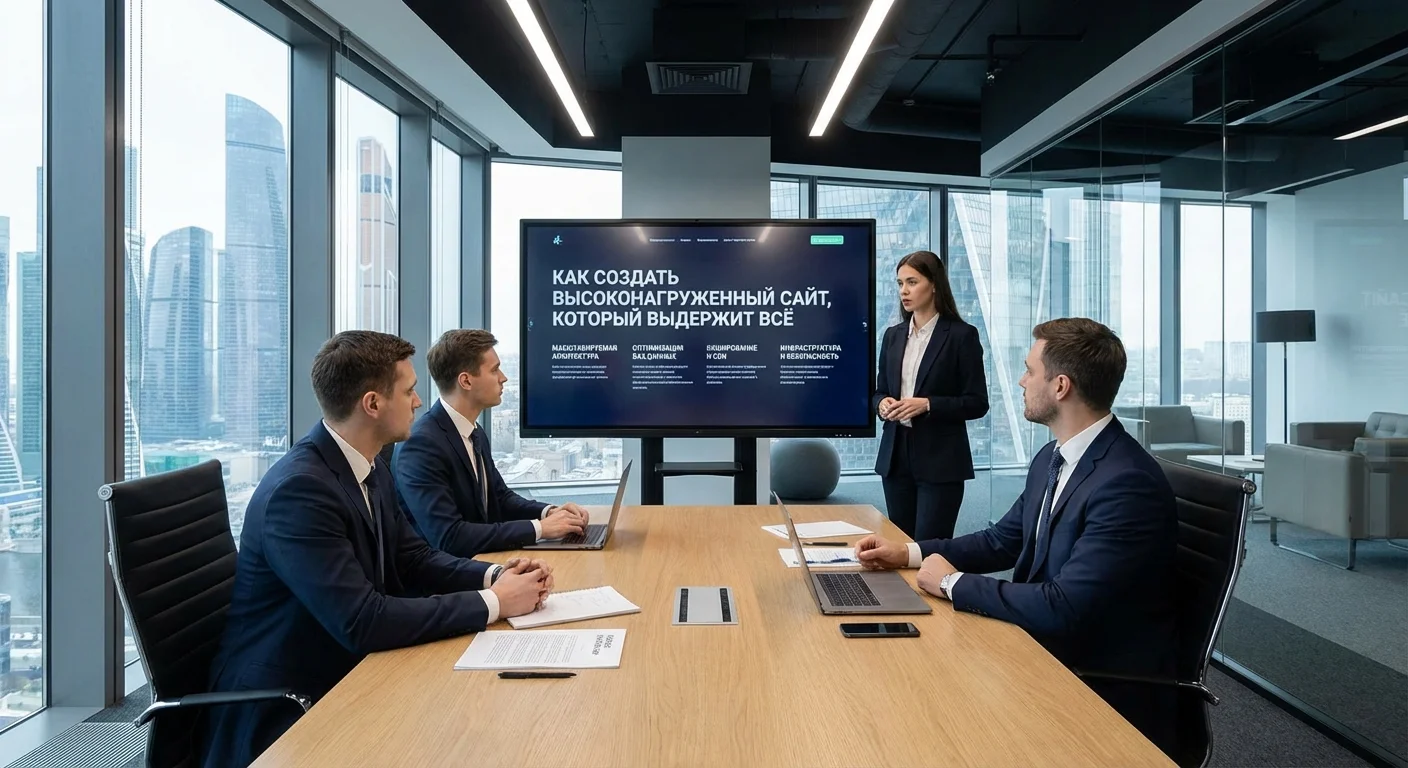 Как создать высоконагруженный сайт, который не упадет при 10K одновременных пользователей