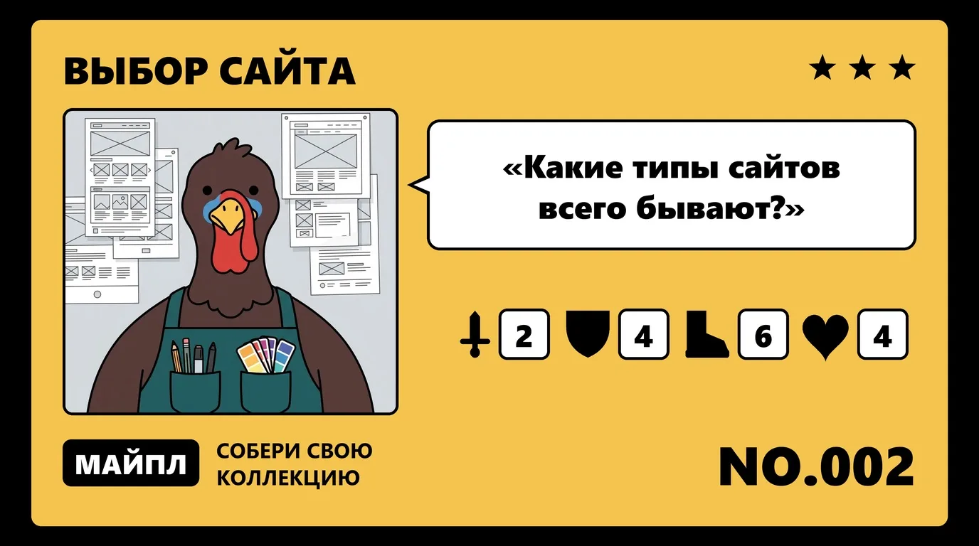 Какие бывают сайты и как выбрать нужный