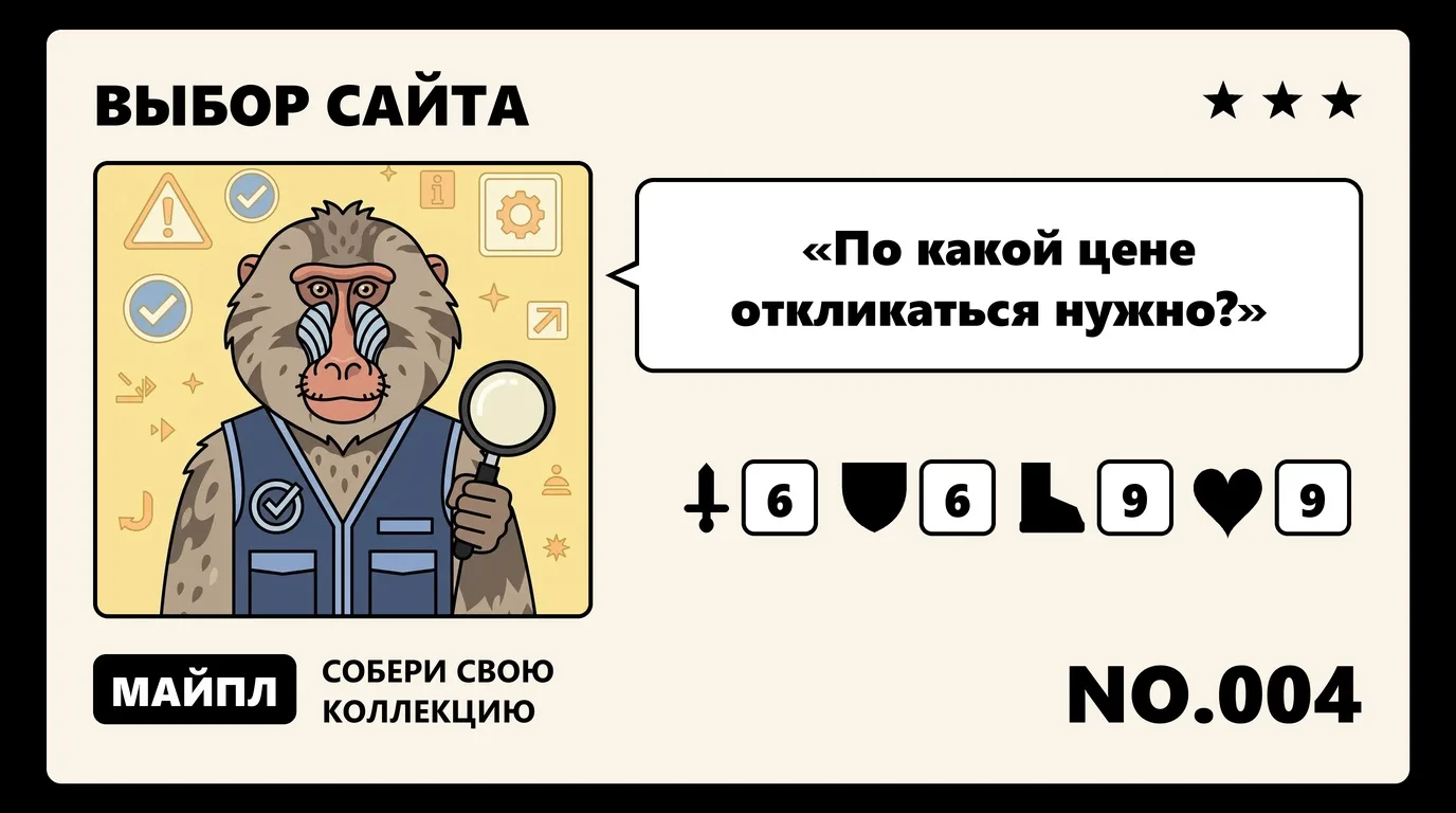 На какие отклики по цене соглашаться
