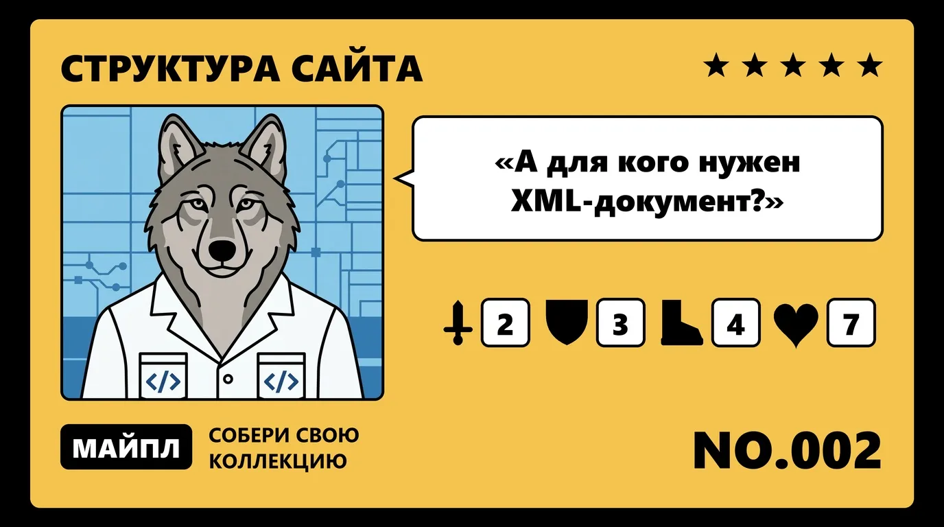 Три значения запроса «карта сайта»