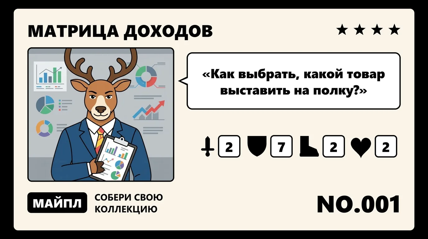 Категорийный менеджмент: матрица и расчеты в системе
