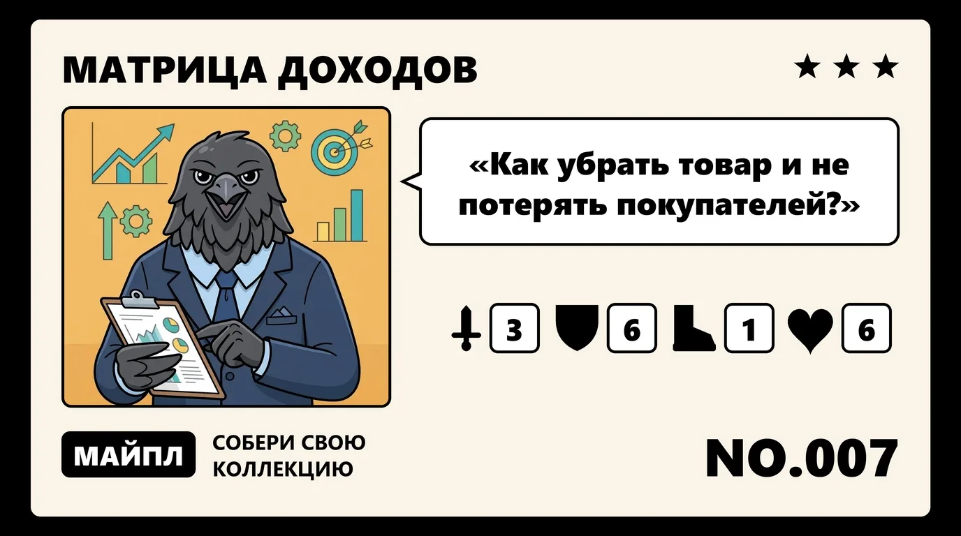 Как вывести 18% SKU без потери выручки