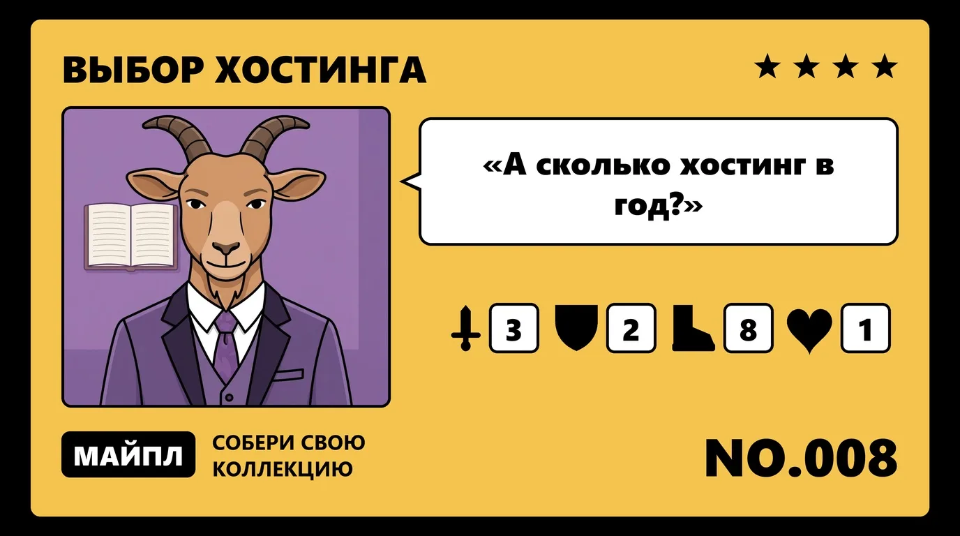 Сколько стоит хостинг за год