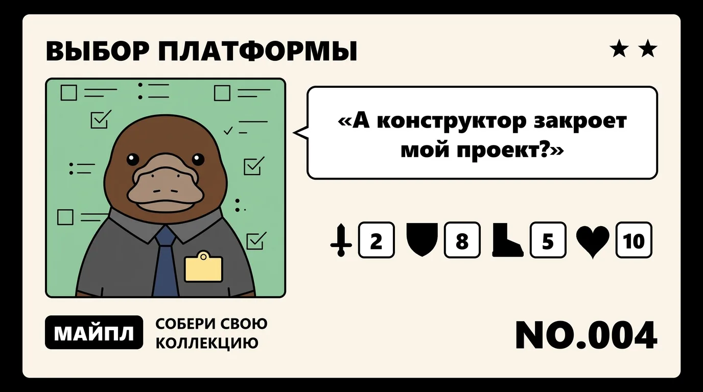 Кому конструктора хватает
