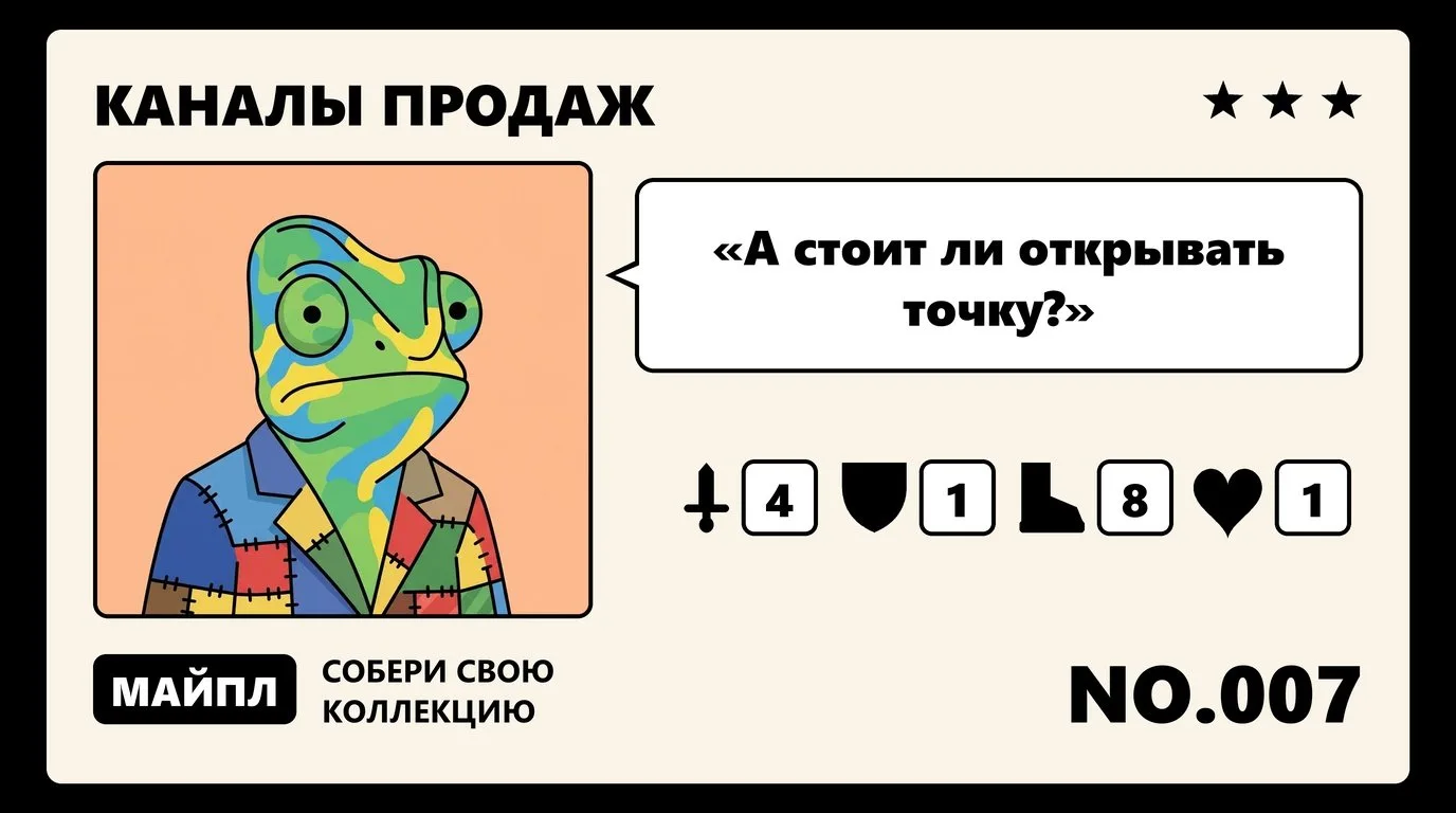 Шоурумы и розничные точки