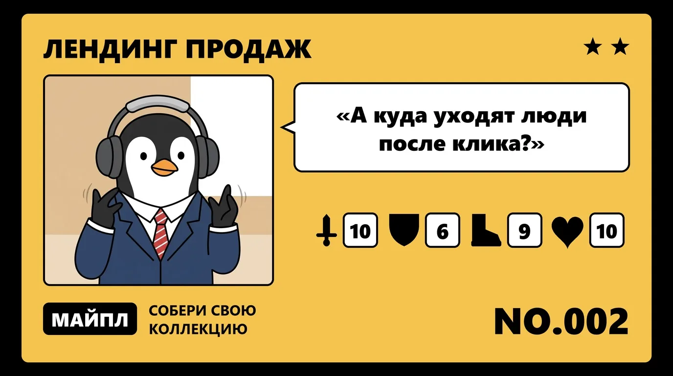 Лендинг как звено связки объявление — страница — CRM