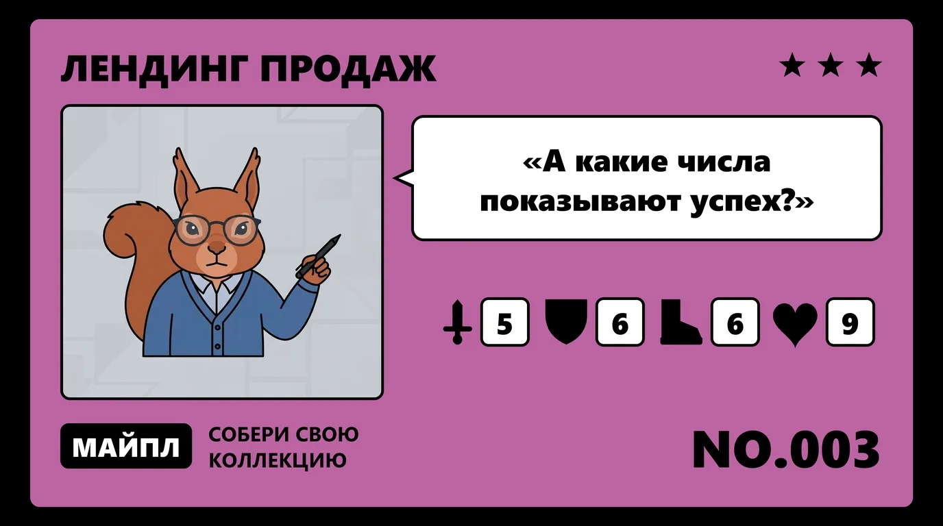 Четыре метрики лендинга, которые решают
