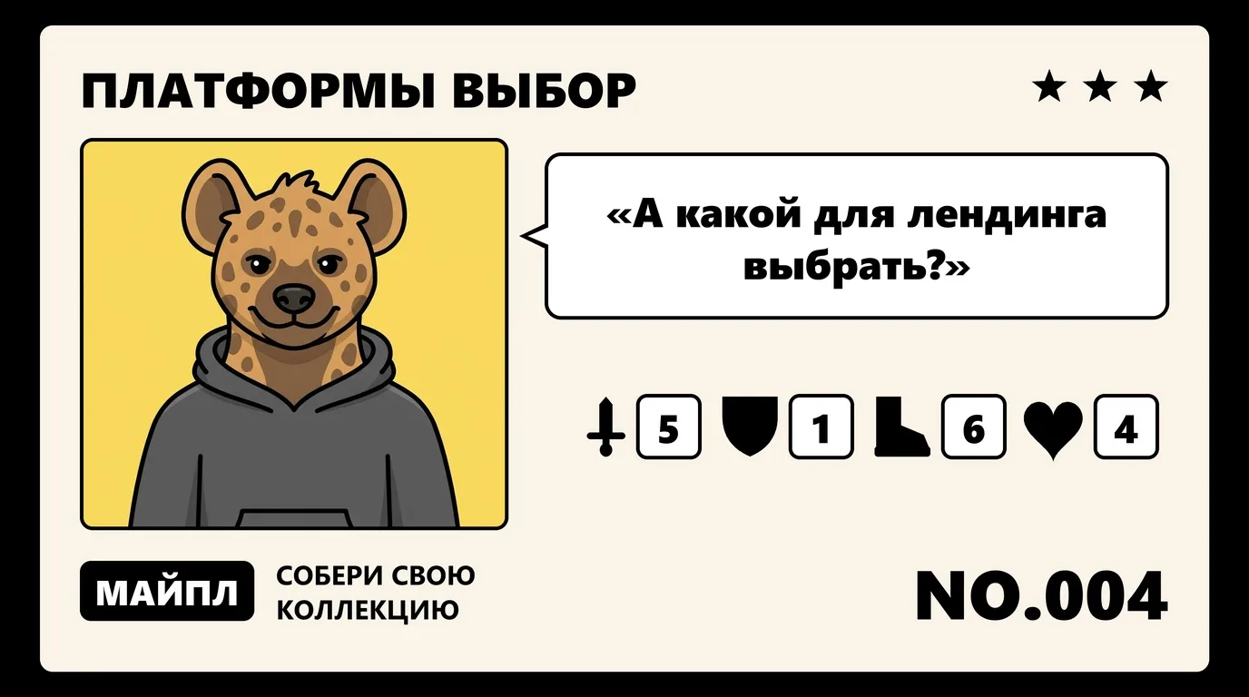Tilda, Craftum и Creatium для лендингов