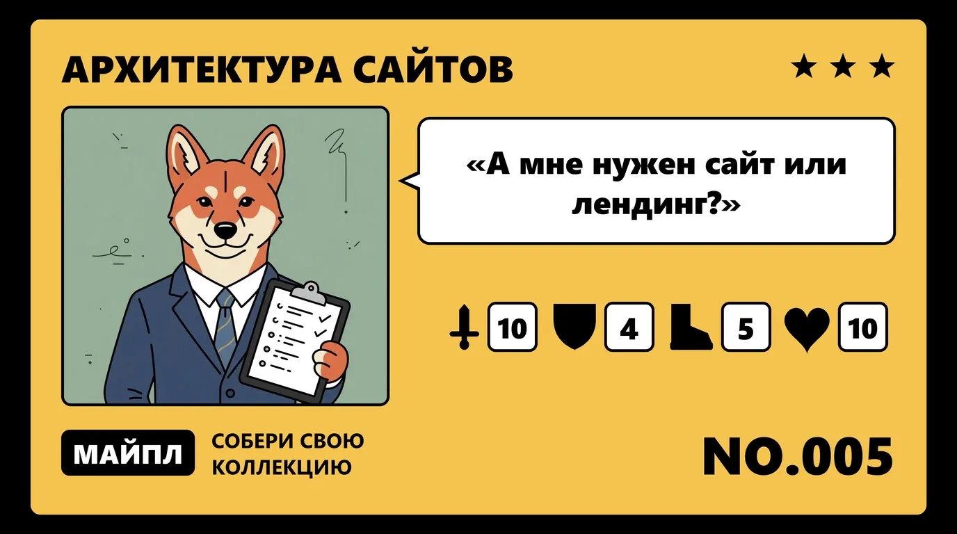 Когда нужен многостраничный сайт