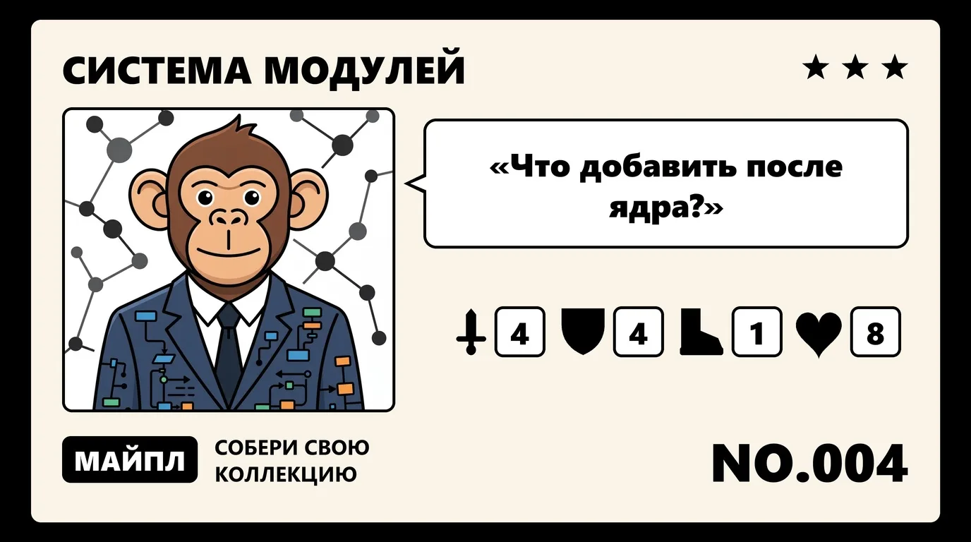 Модули второй волны и их опора