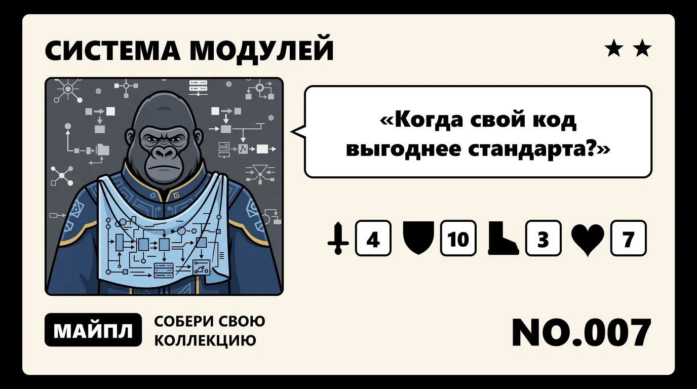 Когда доработка на заказ дешевле коробки