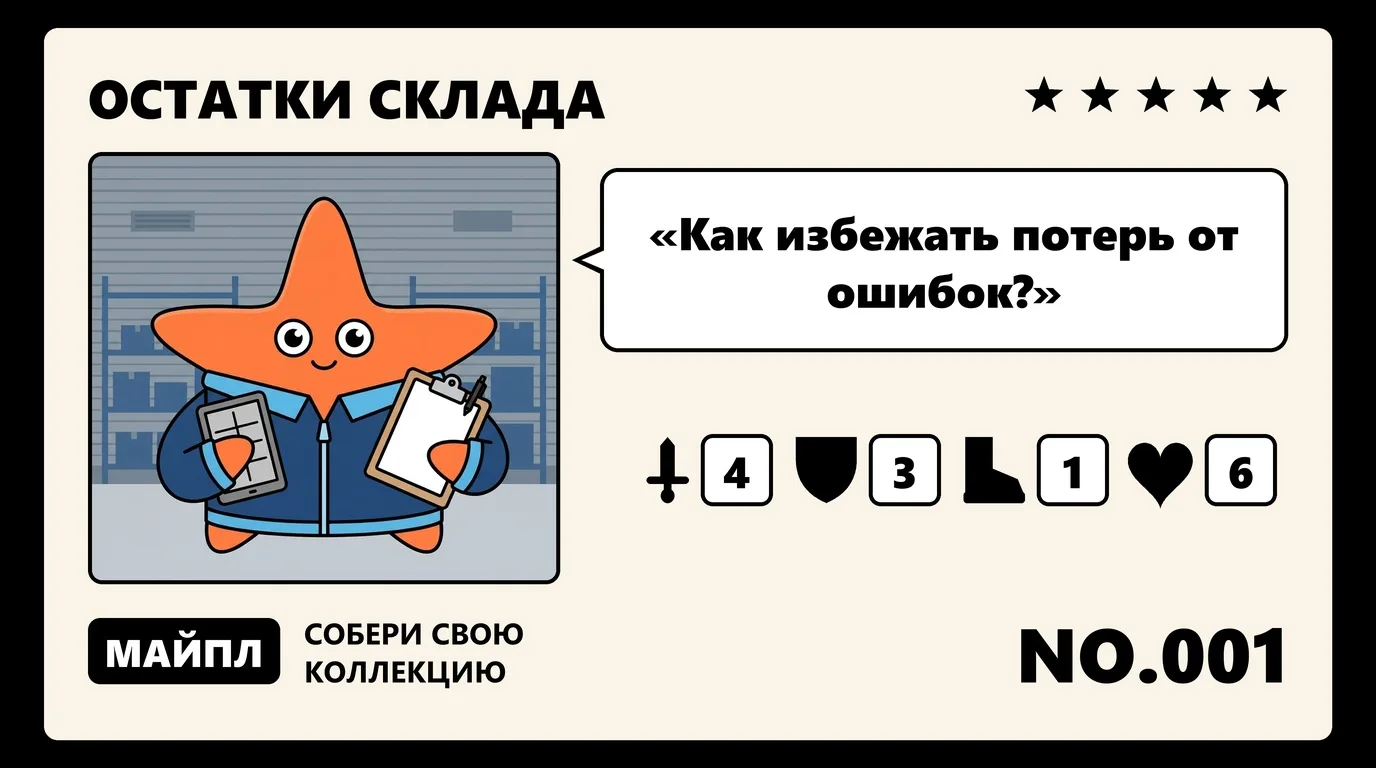 Остатки склада: 6 причин расхождений и что делать