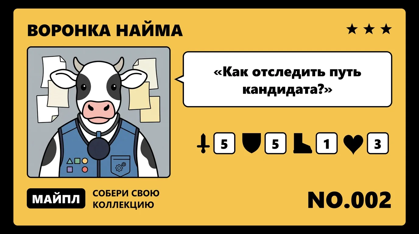 Девять статусов кандидата в воронке подбора