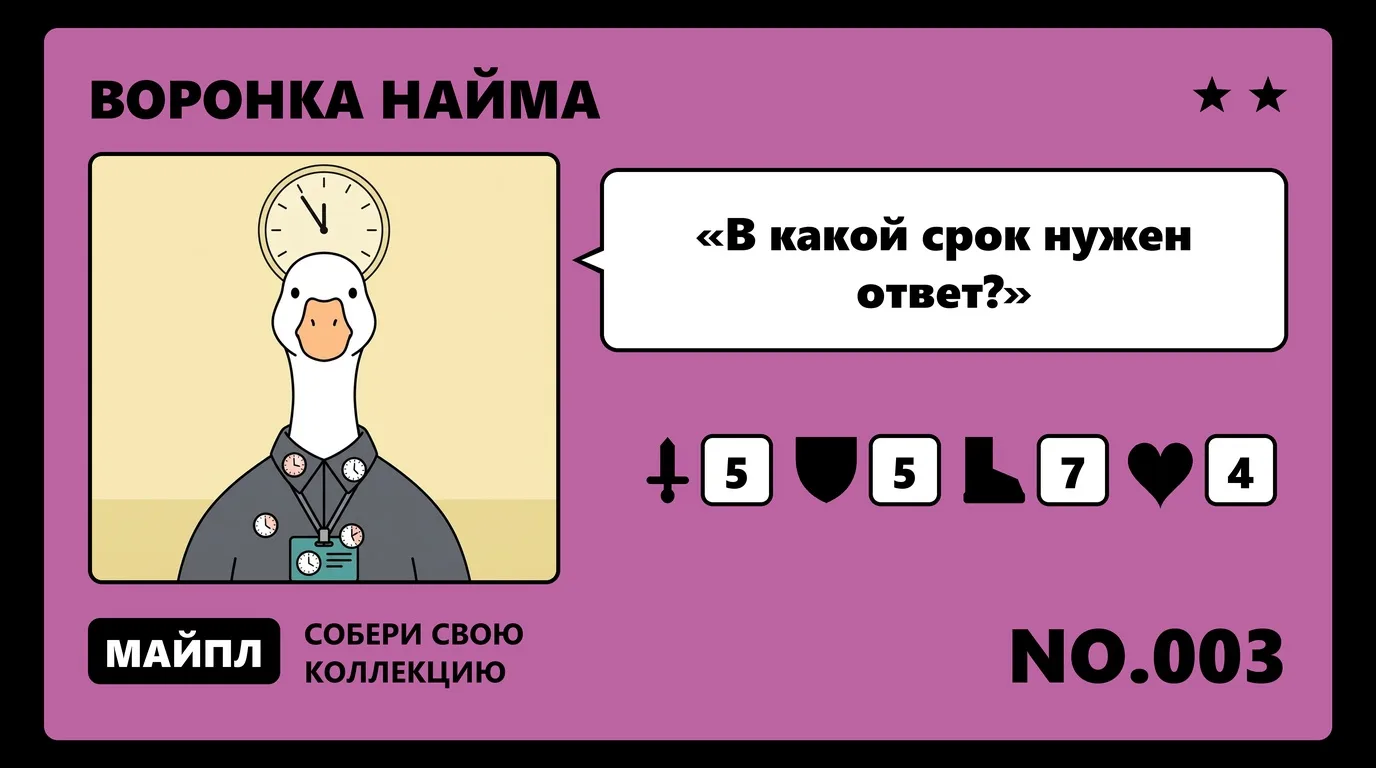 SLA по этапам подбора — сроки и ответственные