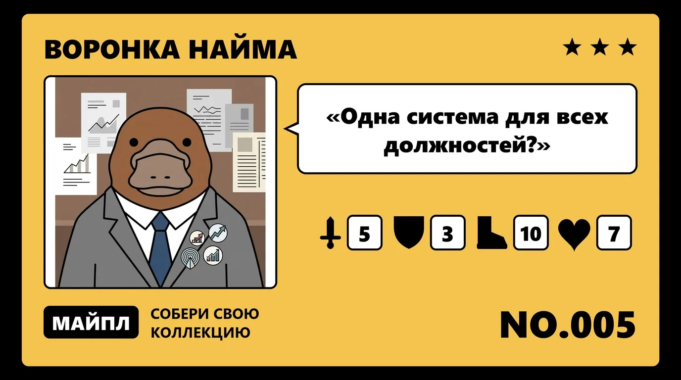 Одна воронка на компанию или на вакансию