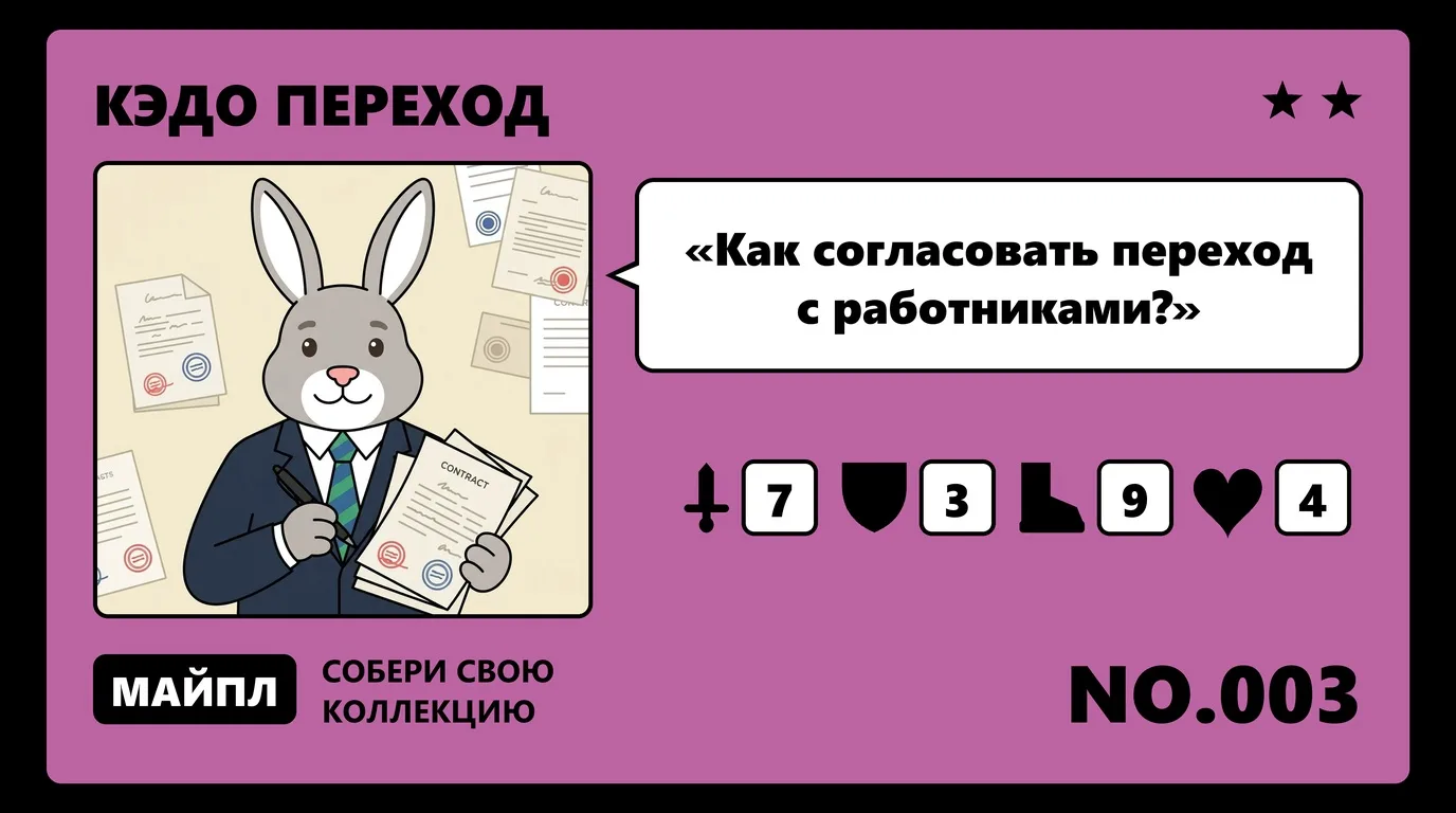 ЛНА о переходе на КЭДО и согласия