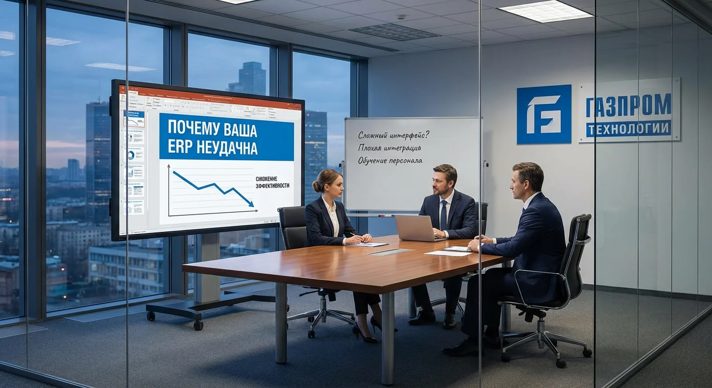 Почему ваша ERP-система кажется неудачной (и как это исправить)