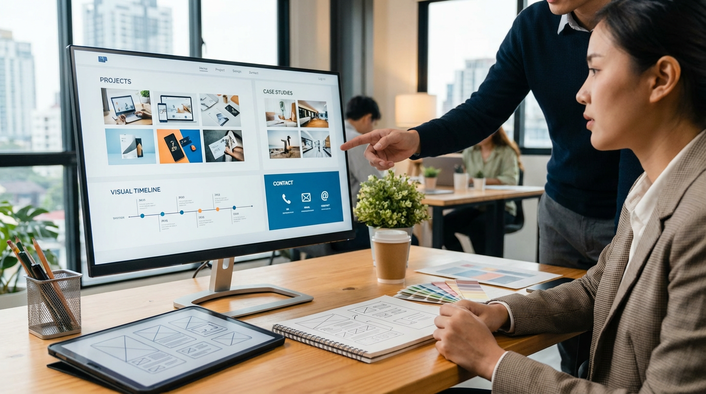 Идеальная структура портфолио: что должен видеть клиент?