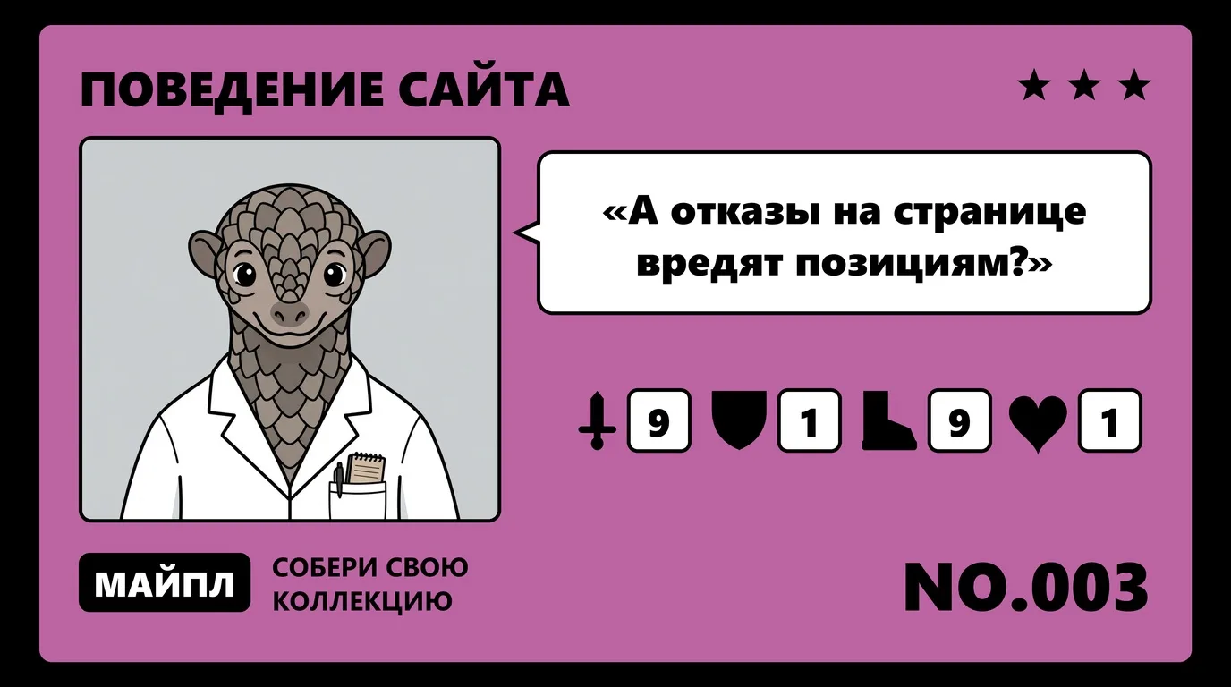 Почему отказы в Метрике не равны позициям