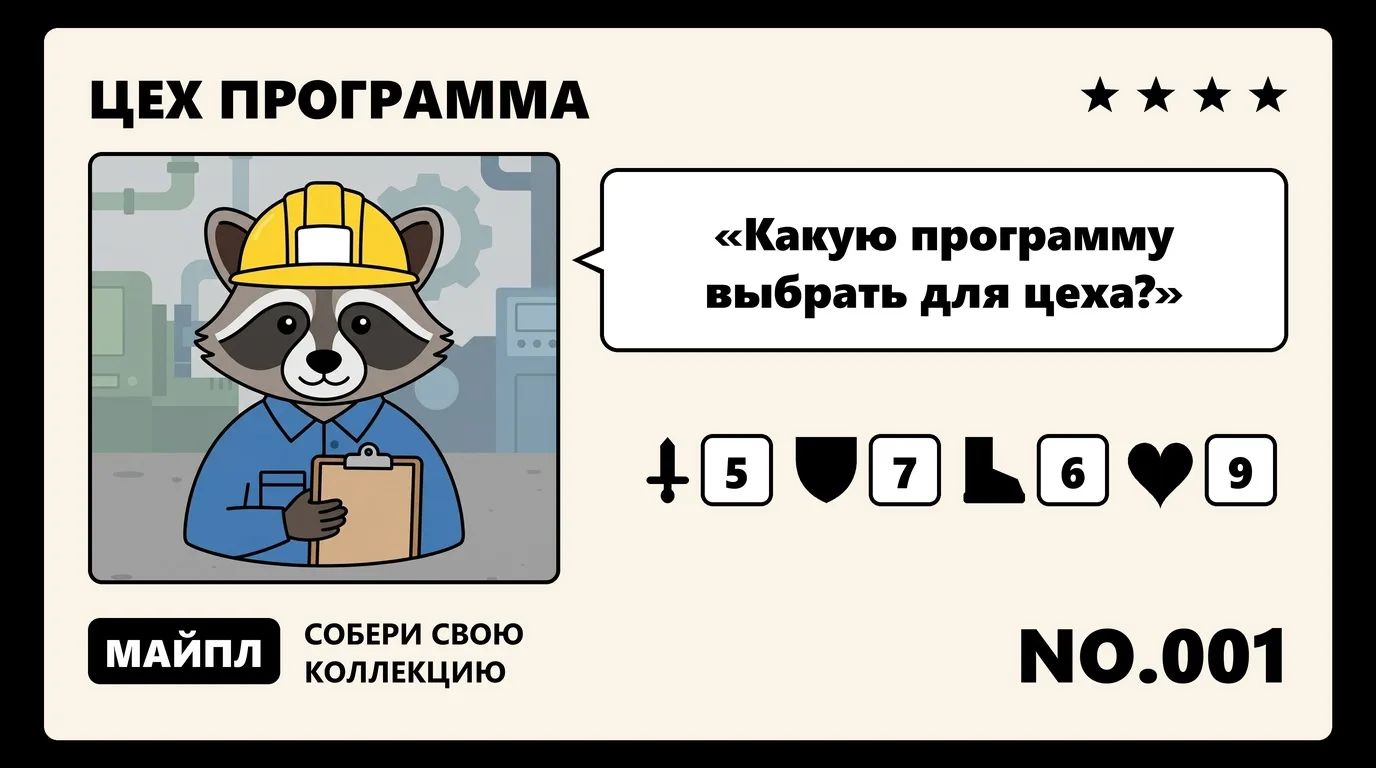 Программа учета производства: от Excel до MES, что выбрать