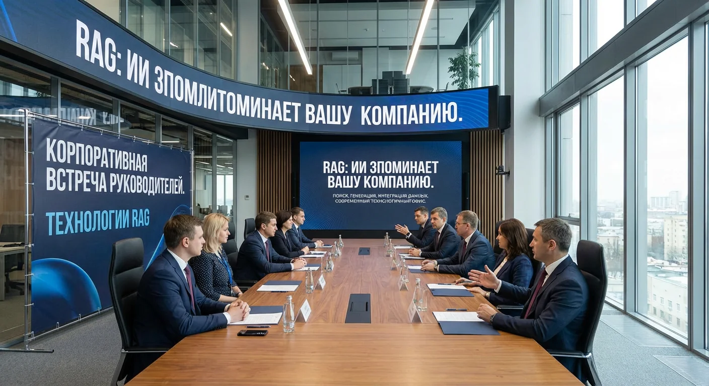 RAG (Retrieval-Augmented Generation): как AI запоминает вашу компанию