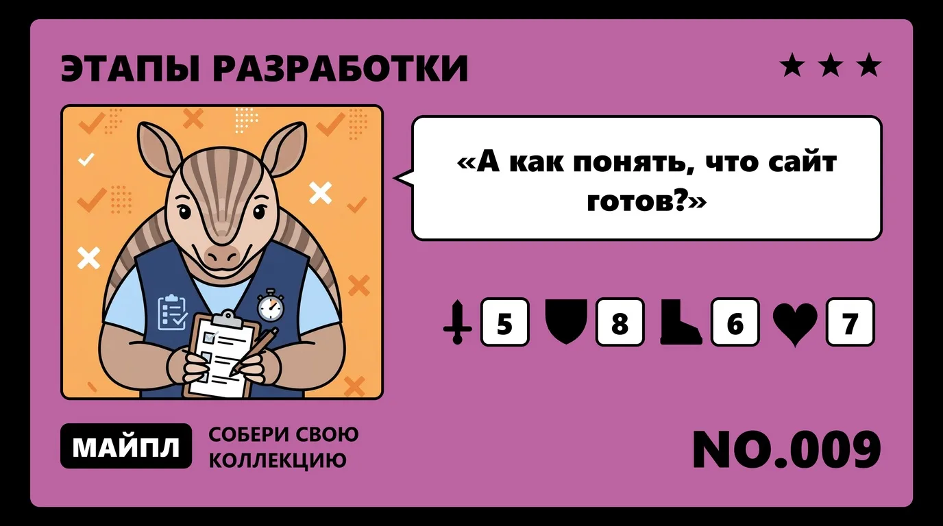 Приемка, гарантия и поддержка сайта