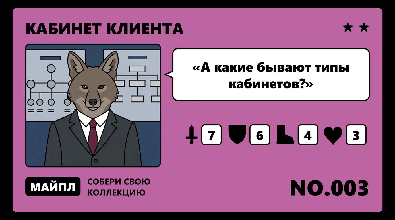 Какие бывают личные кабинеты