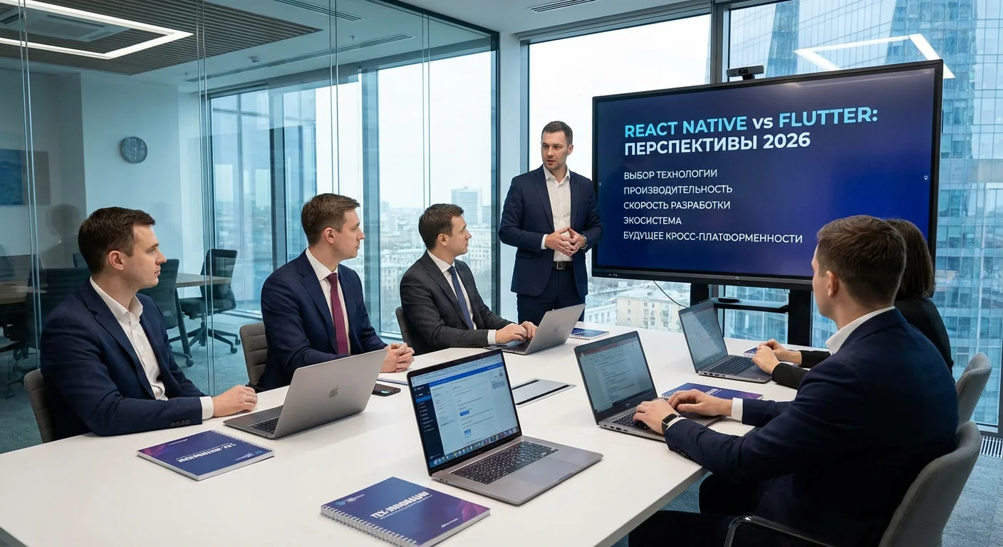 React Native vs Flutter в 2026: что выбрать для мобильного приложения