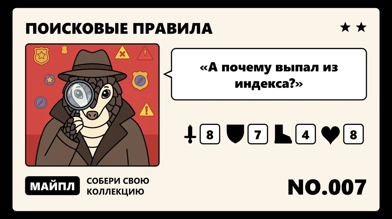 Девять ошибок, из-за которых сайт пропадает из поиска
