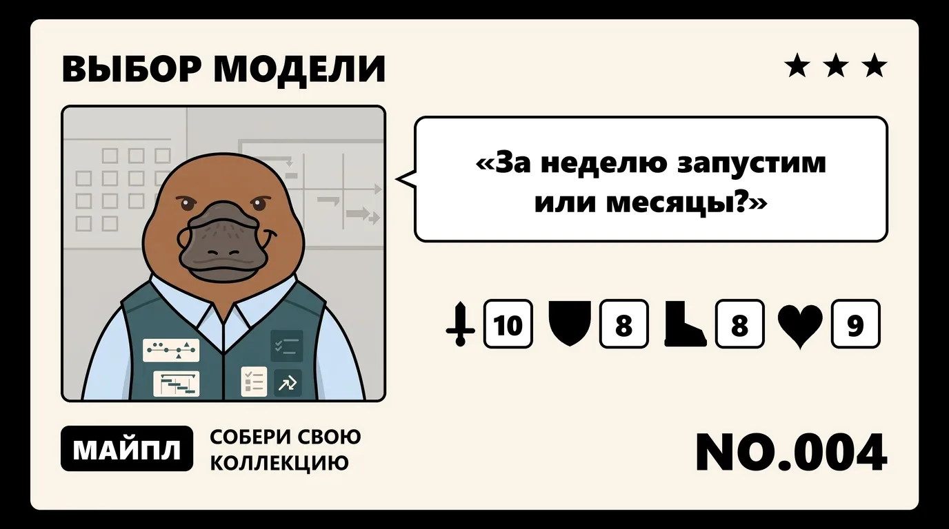 Сроки и смета — неделя против 3–5 месяцев