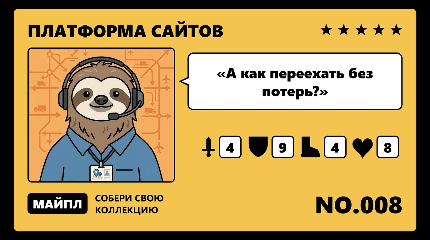 Перенос сайта с Тильды без потери позиций