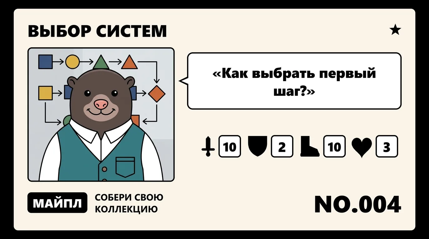 Порядок внедрения для трех типов бизнеса
