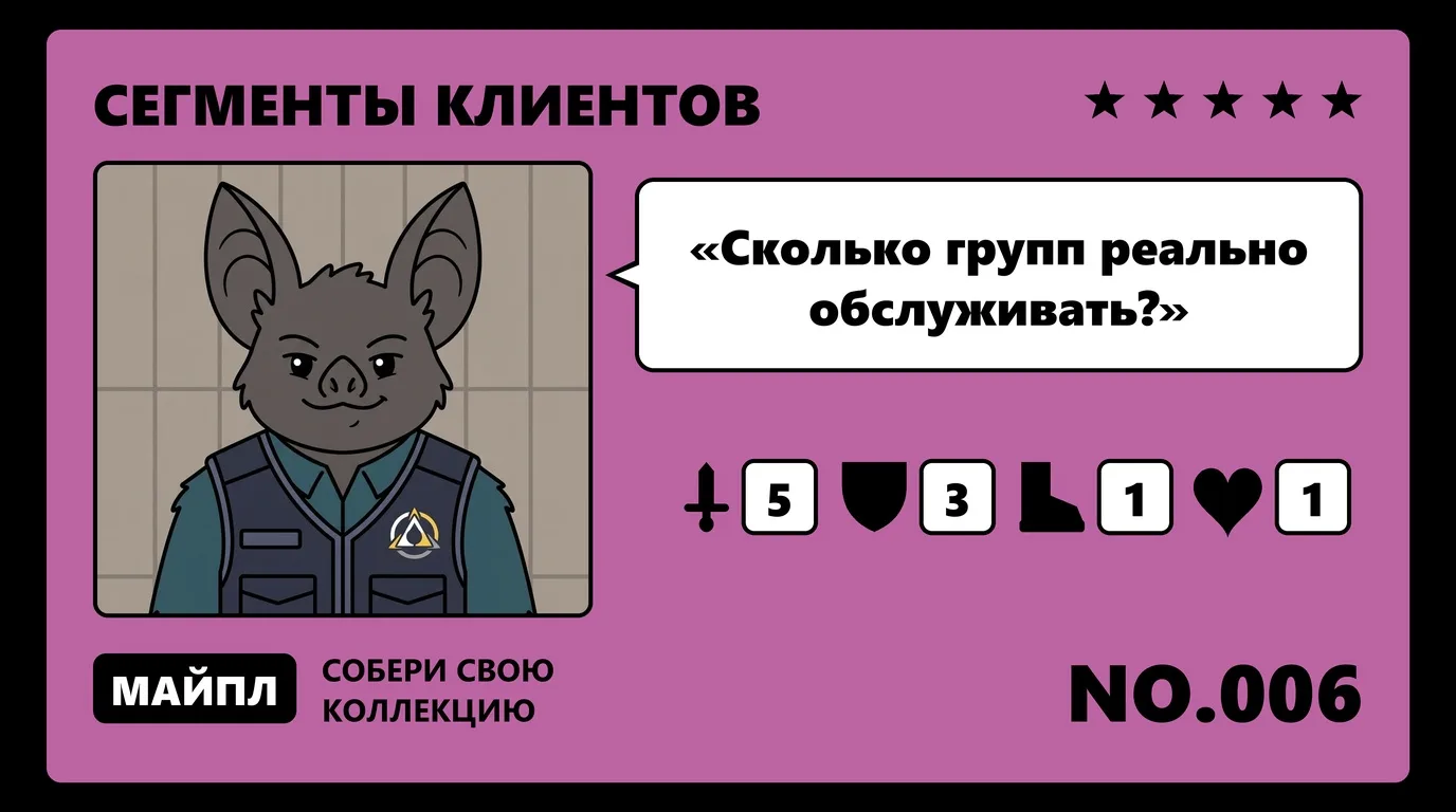 Сколько сегментов вытянет команда