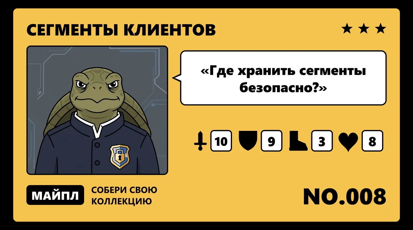 Где хранить сегменты и как обновлять