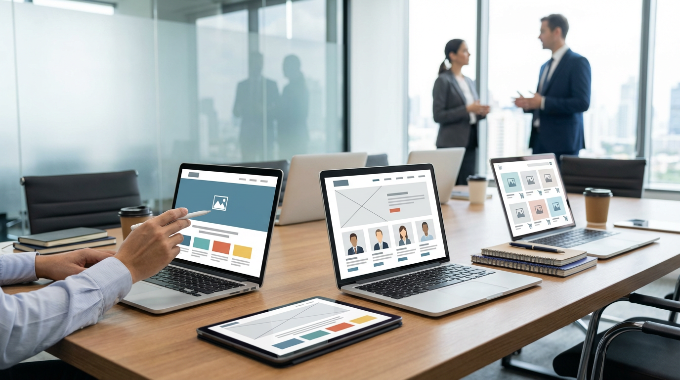 Цены на различные типы сайтов под ключ в 2026: лендинг, визитка, корпоративный, интернет-магазин