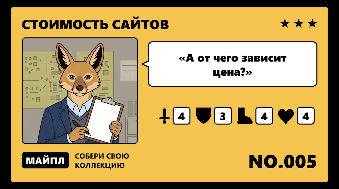 Шесть факторов, от которых зависит цена сайта