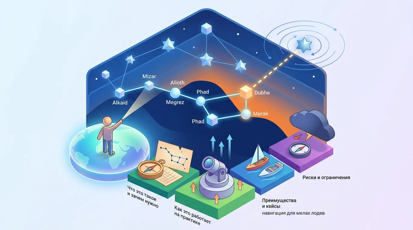Созвездие Большая Медведица: как найти на небе