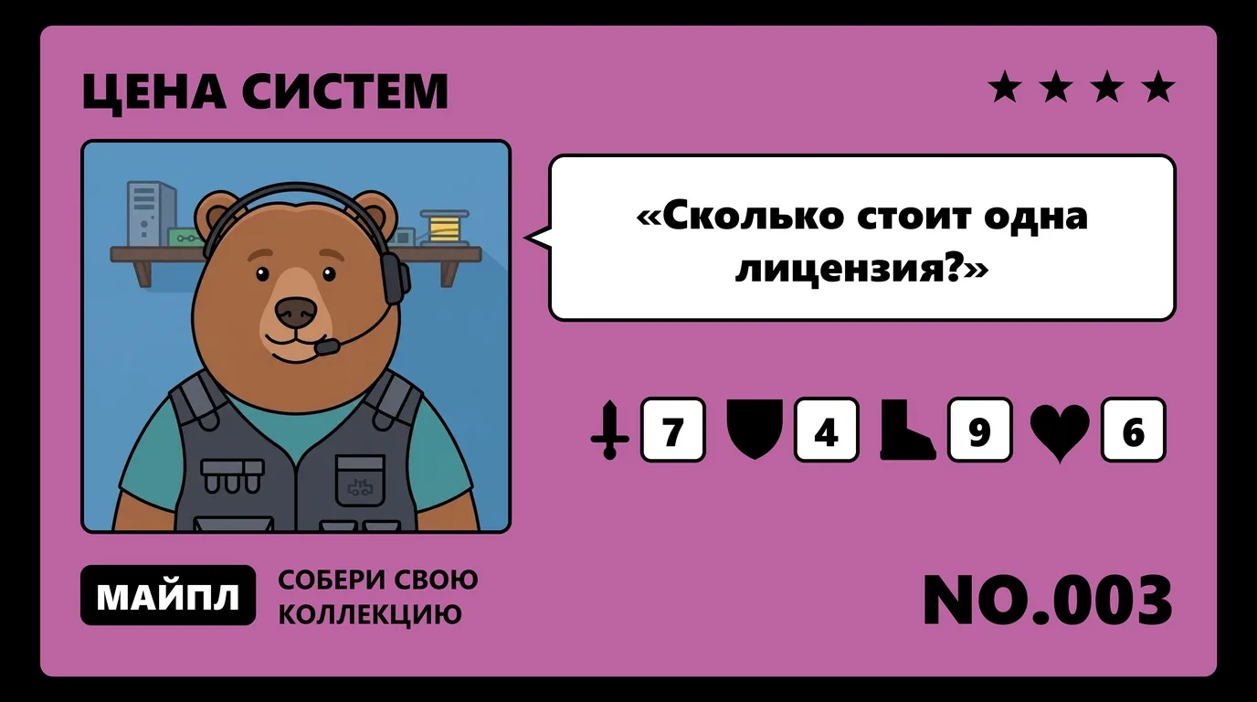 Лицензии 1С ERP — цена и продления