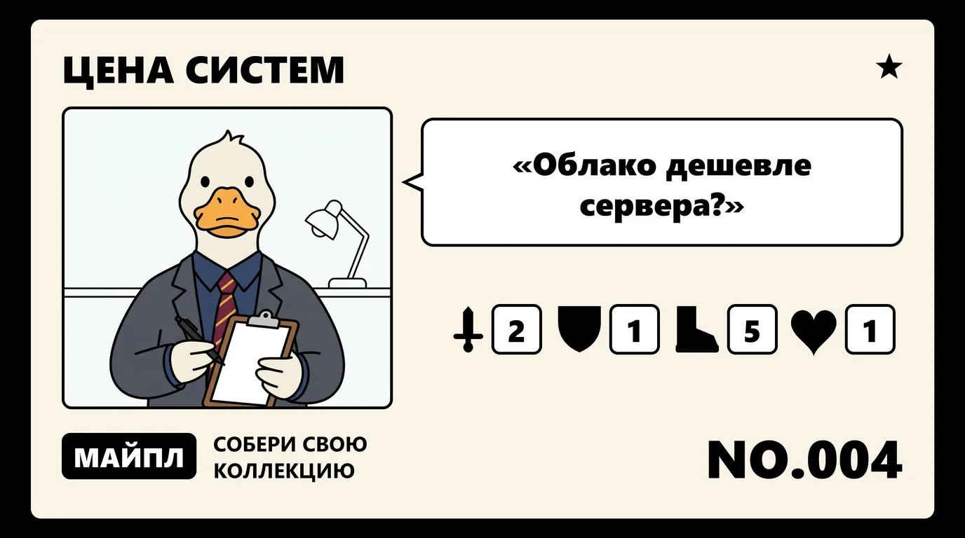 Сервер, облако и резервирование