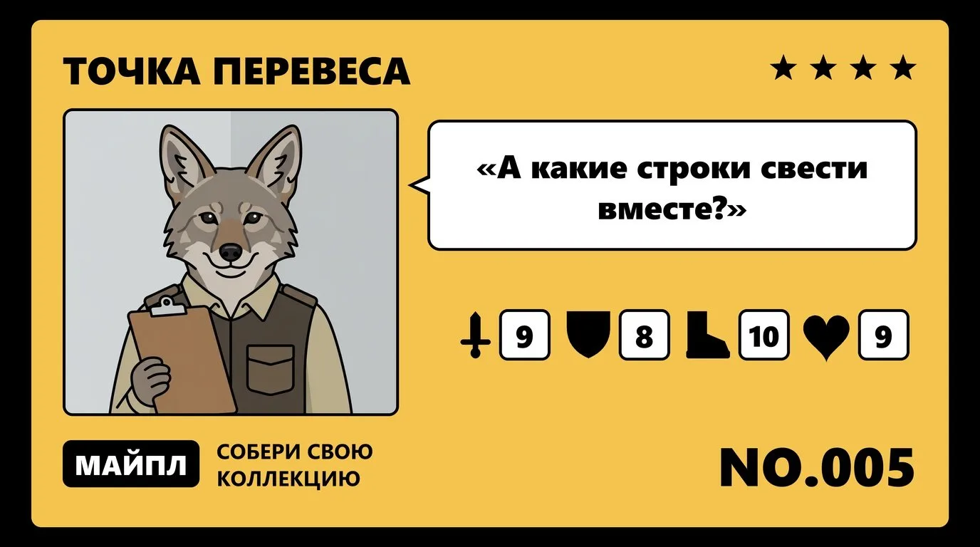 Как заполнить строки