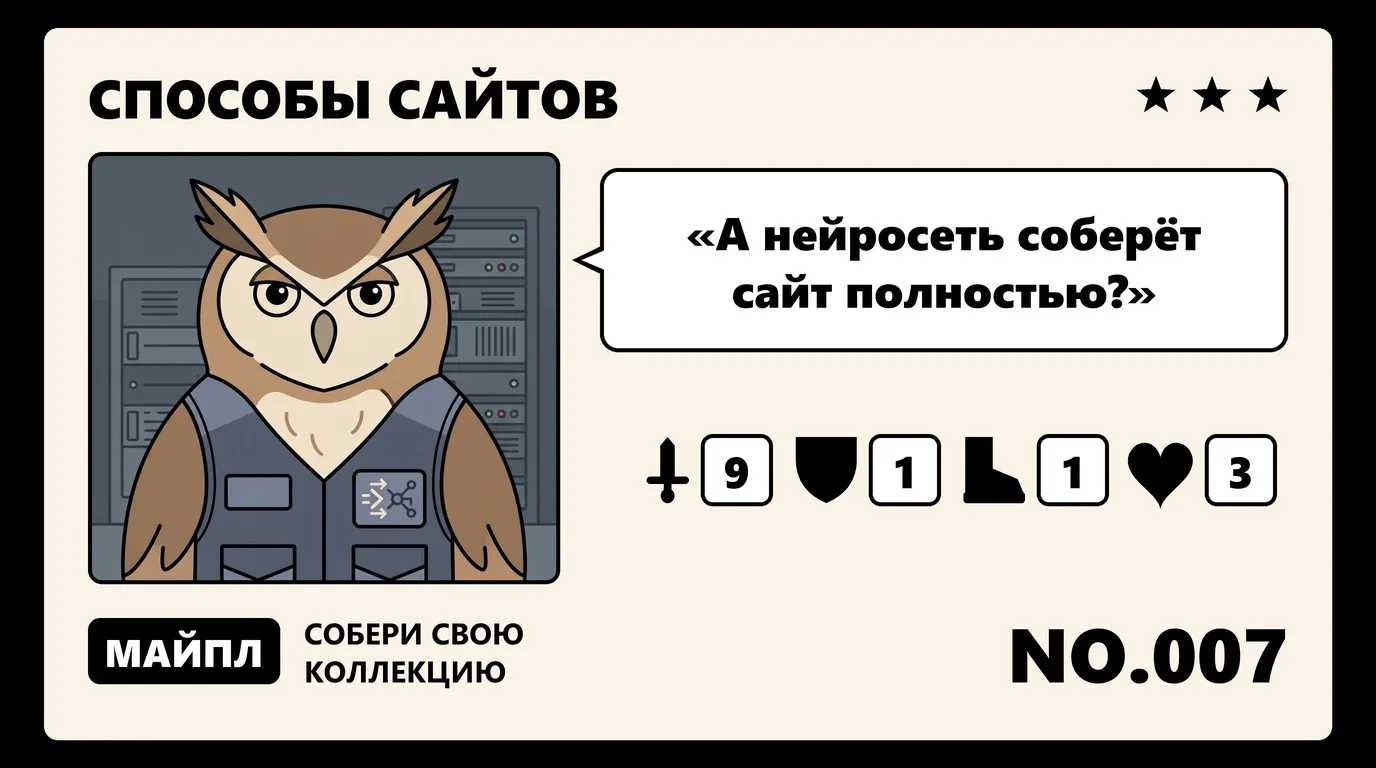 Нейрогенераторы сайтов и vibe-coding в 2026 году