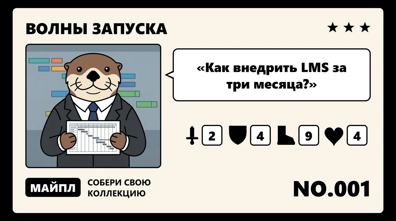 Внедрение LMS за 12 недель: план и кто что делает