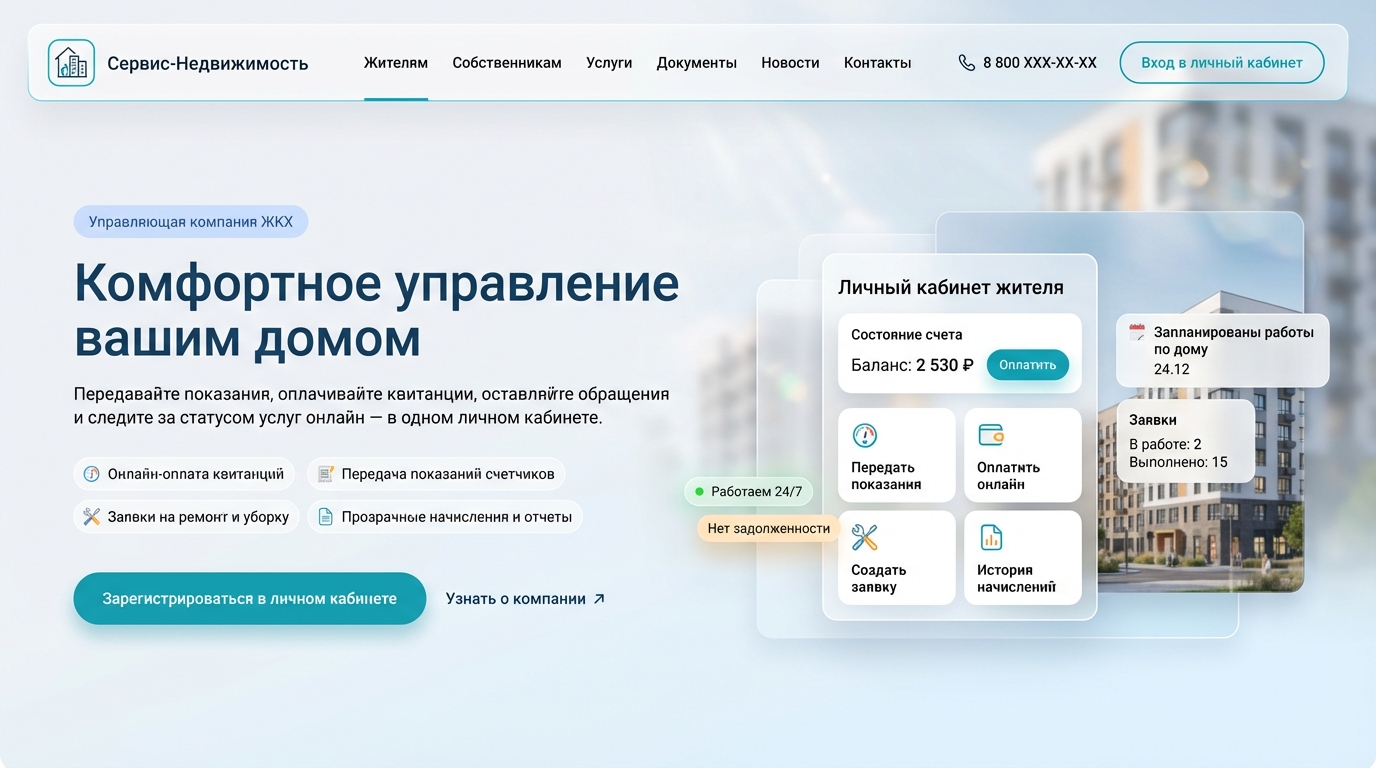 Управляющая компания ЖКХ