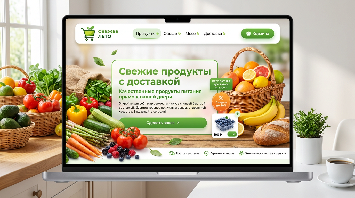 Интернет-магазин продуктов