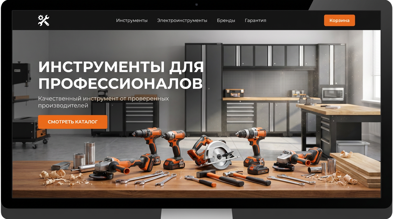 Интернет-магазин инструментов