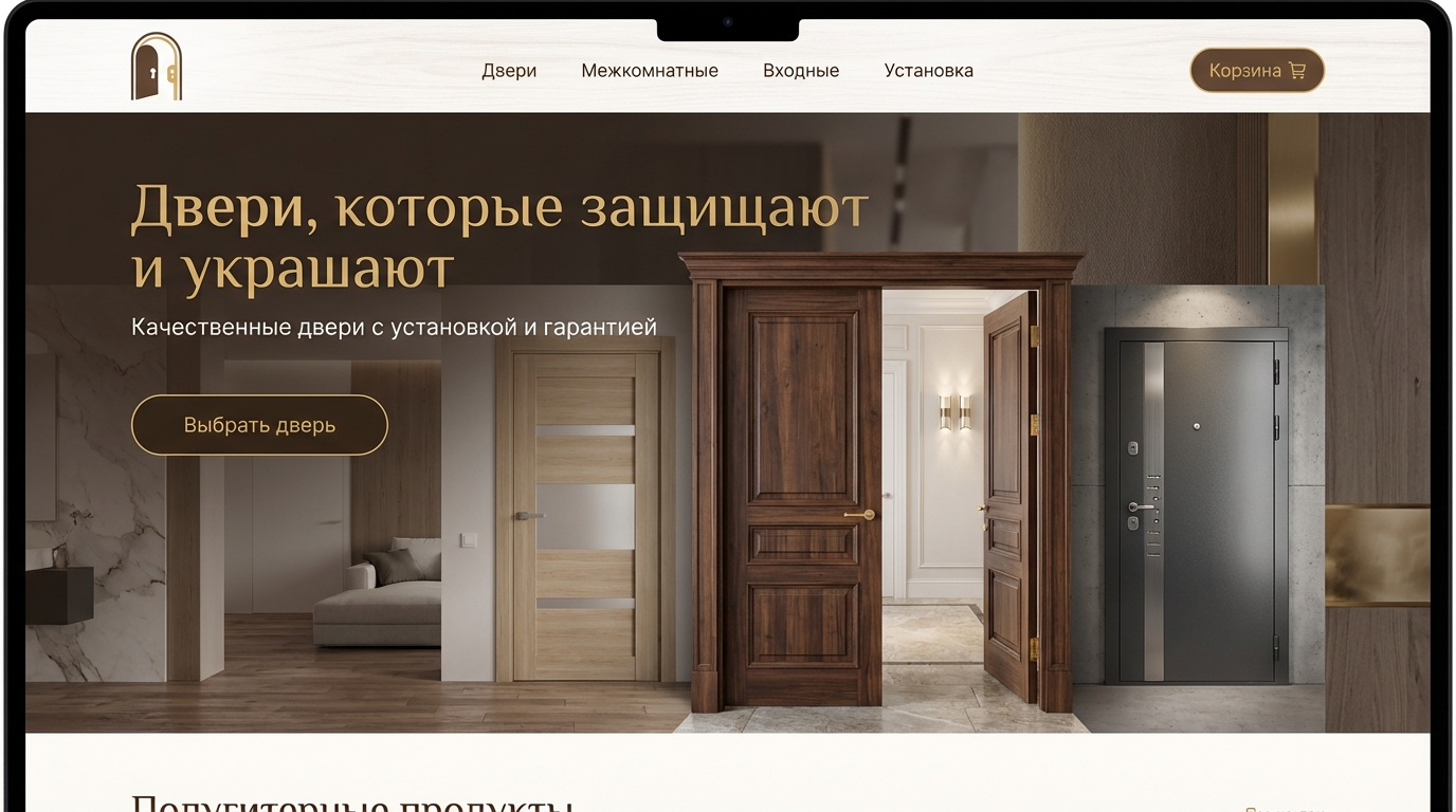 Интернет-магазин дверей и окон