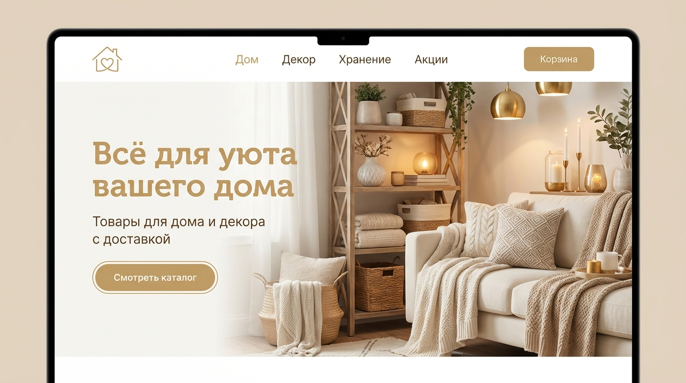 Интернет-магазин товаров для дома