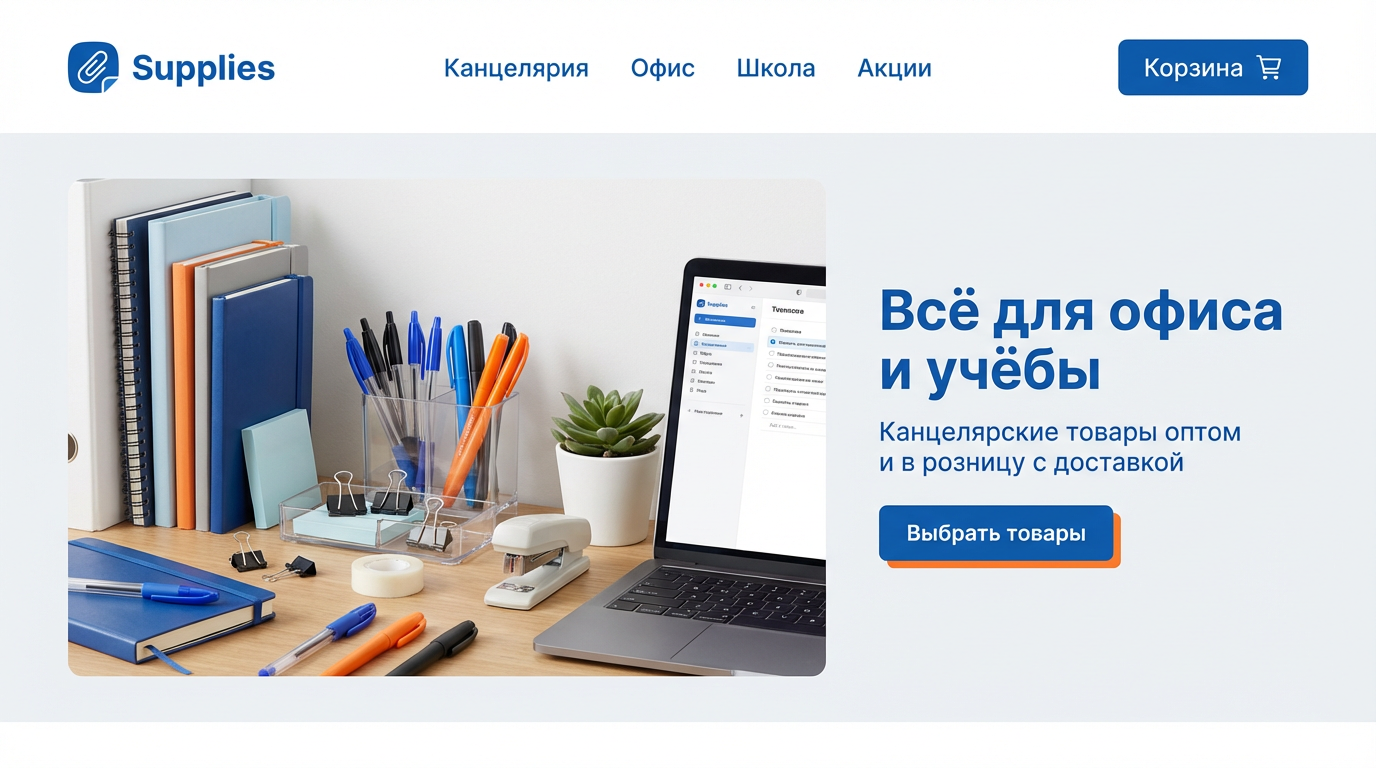 Интернет-магазин канцтоваров