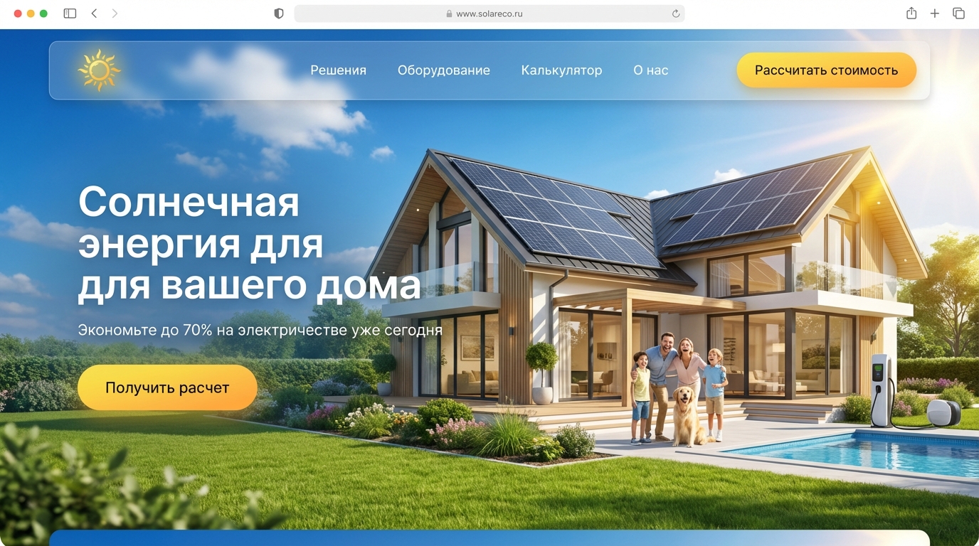 Солнечная энергетика