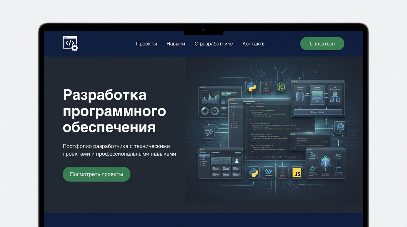 Портфолио разработчика